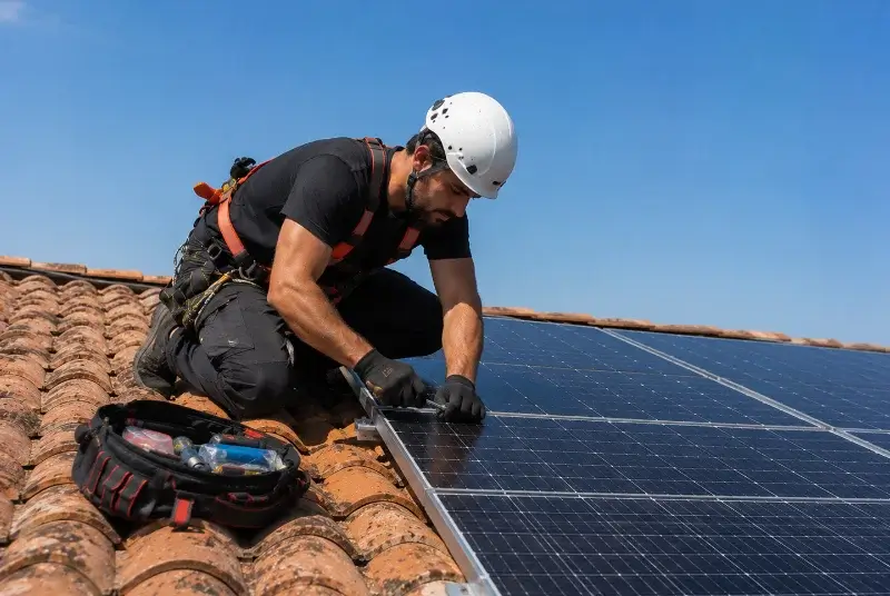 Maintenance et monitoring de panneaux solaires à Saint-Pierre-des-Champs