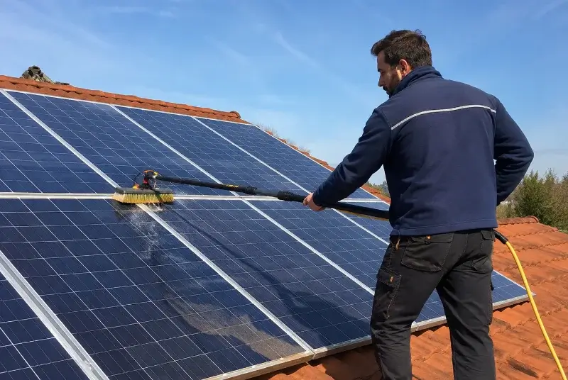Nettoyage et entretien de panneaux solaires à Saint-Pierre-des-Champs