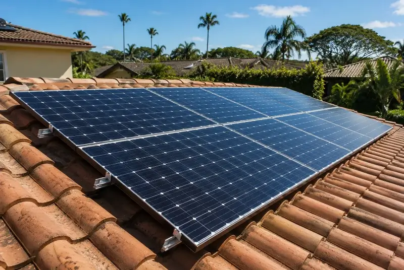 Installation de panneaux solaires à Saint-Pierre-des-Champs